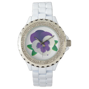 Relógio De Pulso Purple Pansy eWatch
