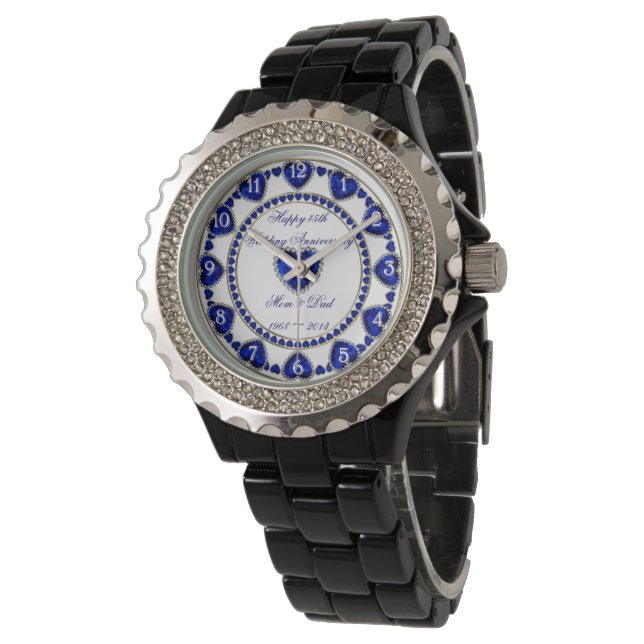 Relógio De Pulso Quarenta e cinco anos de casamento (Angular)