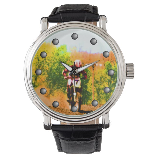 Relógio De Pulso Racing Dirtbike Daredevil (Frente)
