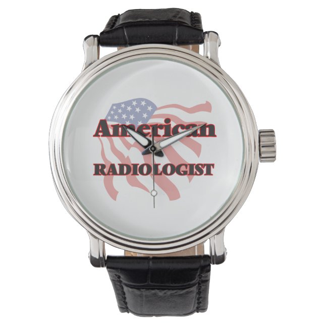 Relógio De Pulso Radiologista Americano (Frente)