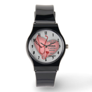Relógio De Pulso Red Heart LPN Enfermeiro