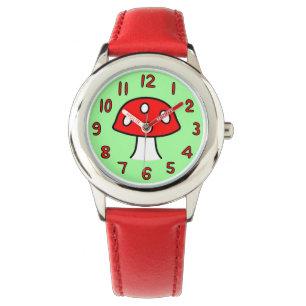 Relógio De Pulso Red Mushroom Watch (Criança)