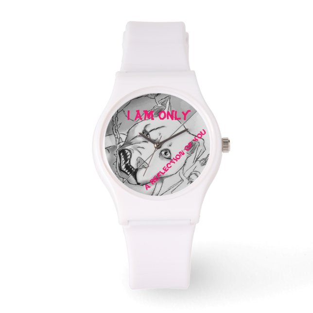 Relógio De Pulso Reflexão (Frente)