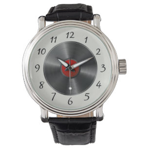 Relógio De Pulso Registro de vinilo