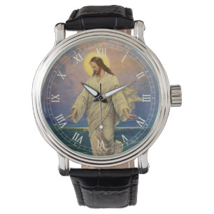 Relógio De Pulso Religião Vintage, Jesus Cristo está caminhando n