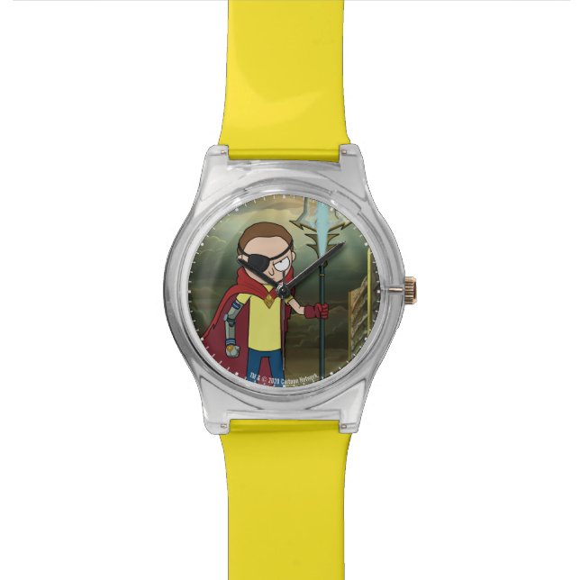Relógio De Pulso RICK E MORTY™| Mau Morty (Detalhe)