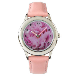 Relógio de Pulso Rosa Aço Inoxidável Pink Beauty