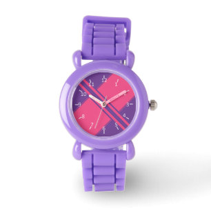 Relógio De Pulso Rosa Amethyst e quente