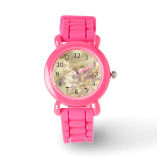 Relógio De Pulso Rosa Garden Watch