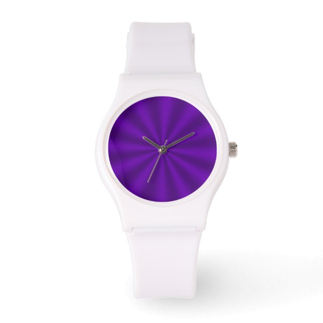 Relógio De Pulso Roxo Starburst Watch (Frente)