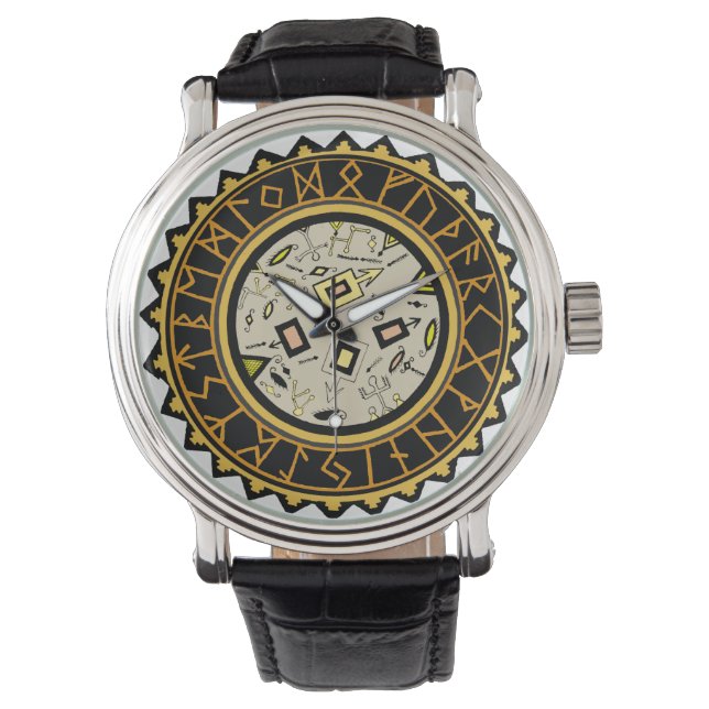 Relógio De Pulso Rune Witches Spell Watch (Frente)