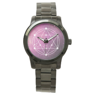 Relógio De Pulso SAGRADO cubo de geometria metatrônica