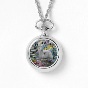 Relógio De Pulso Sealyham Terrier Lovers Art