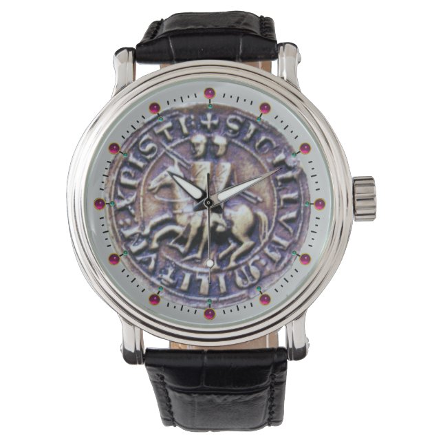 RELÓGIO DE PULSO SELO DO MODELO KNIGHTS (Frente)