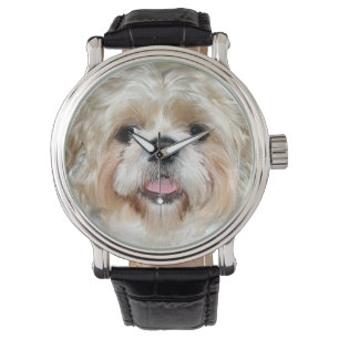 Relógio De Pulso Shih Tzu enfrenta