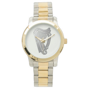 Relógio De Pulso Silver Celtic Harp Watch