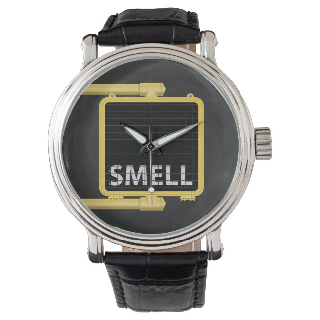 Relógio De Pulso Sinal Crosswalk de Nova Iorque (Frente)