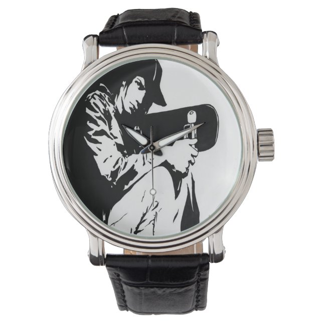 Relógio De Pulso Skateboarder Watch (Frente)