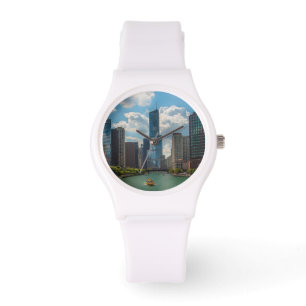 Relógio De Pulso Skyline Chicago