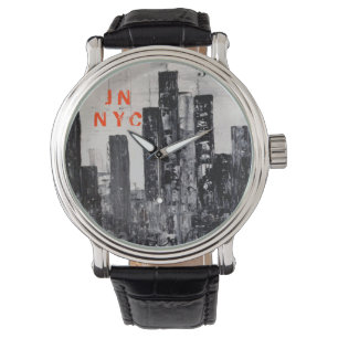 Relógio De Pulso Skyline de NYC