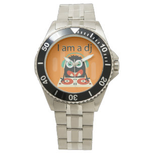 Relógio De Pulso "Sou um DJ" Engraçado, Cute's Gift Watch