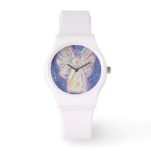 Relógio De Pulso Starry Night Guardian Angel Custom Watch Design