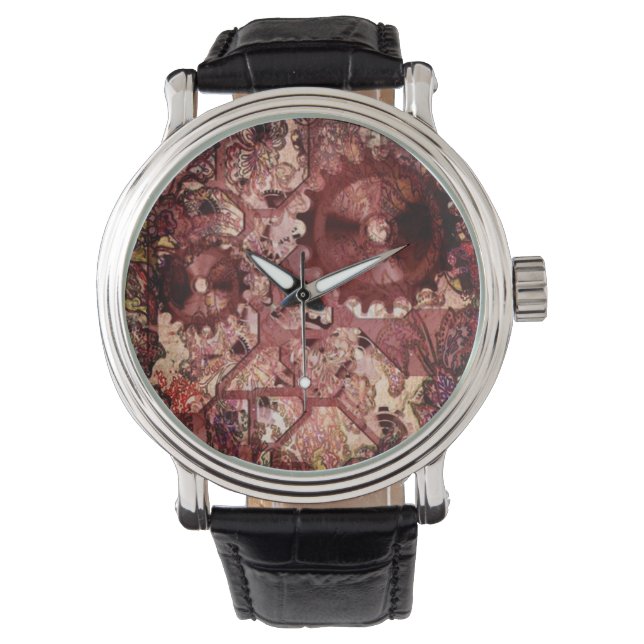 Relógio De Pulso Steampunk (Frente)