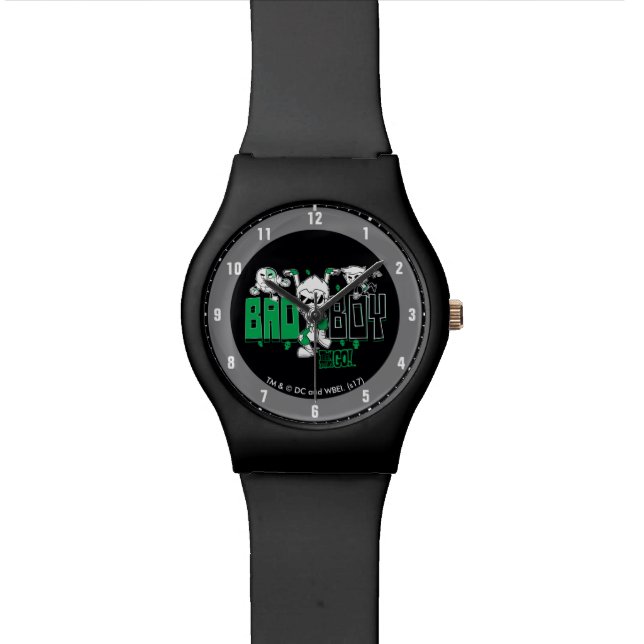 Relógio De Pulso Teen Titans Go! | Robin, Cyborg e BB "Bad Boy" (Detalhe)