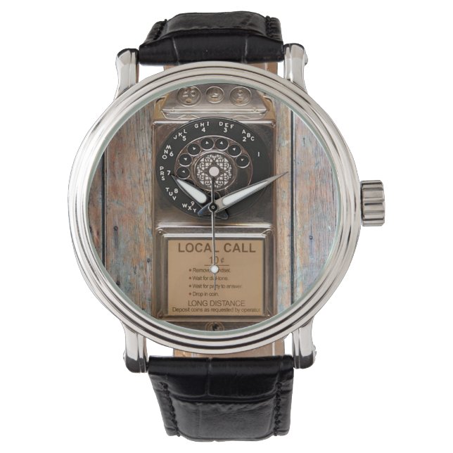 Relógio De Pulso Telefone antigo telefone celular com telefone rota (Frente)