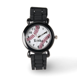 Relógio De Pulso Tempo do basebol de Linda