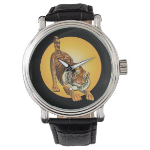 Relógio De Pulso Tempo do tigre