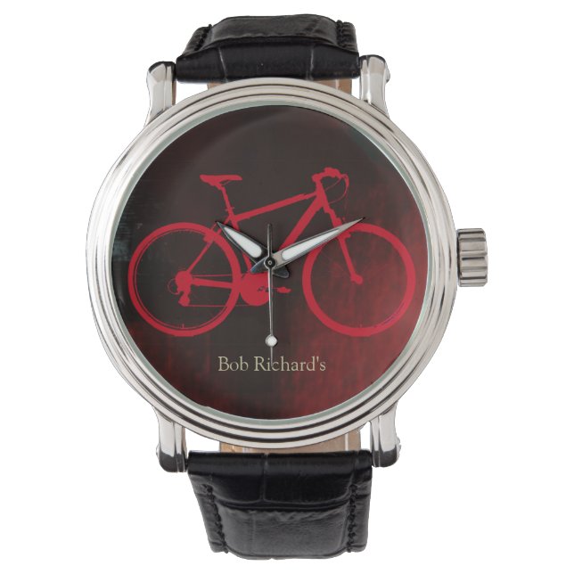 Relógio De Pulso tempo esportivo da bicicleta (Frente)