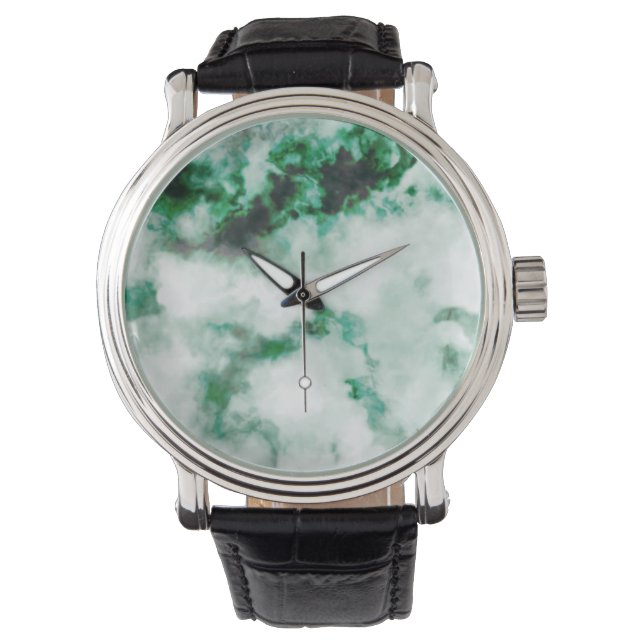 Relógio De Pulso Textura Quartz Marmoreada (Frente)