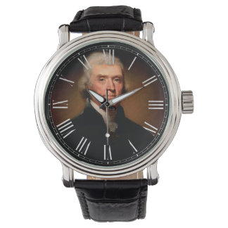 Relógio De Pulso Thomas Jefferson Presidente Vintage Watch