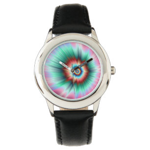 Relógio De Pulso Tie Dye Comet
