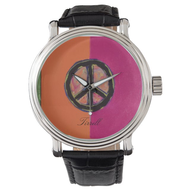 Relógio De Pulso Tirrell Peace Watch (Frente)