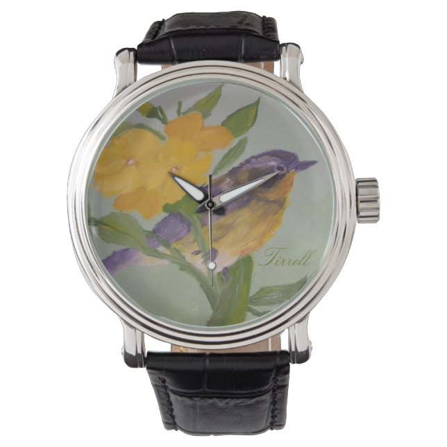 Relógio De Pulso Tirrell Yellow Bird Watch (Frente)