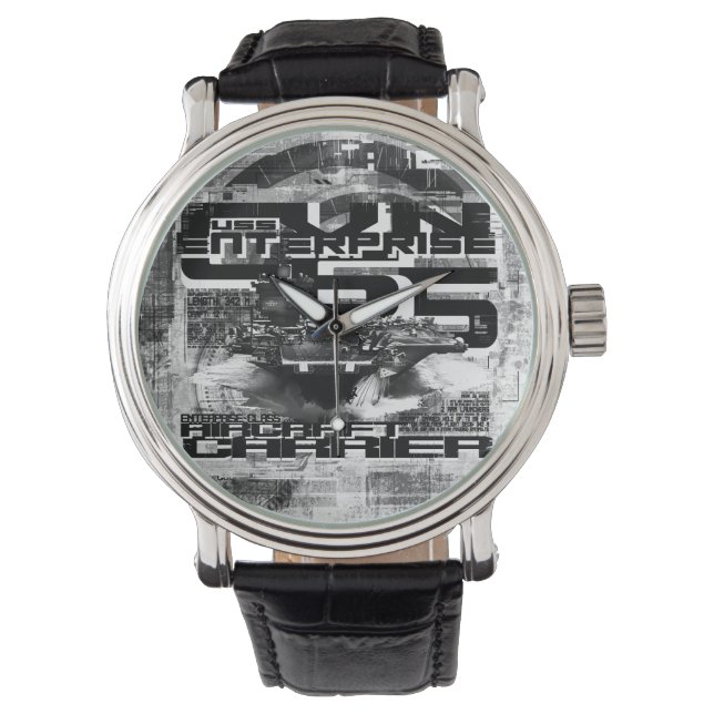 Relógio De Pulso Transportadora de aeronaves Enterprise eWatch (Frente)