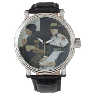 Relógio De Pulso Três mulheres na igreja, 1882