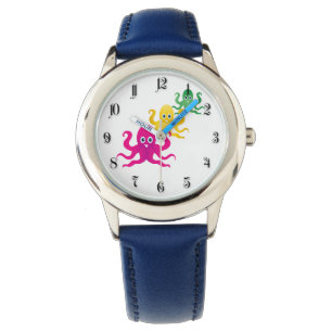 Relógio De Pulso Três polvos engraçados