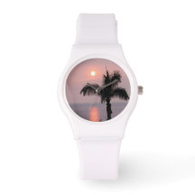 Tropical Rosa, Sunset Sky e Palm Sporty Watch