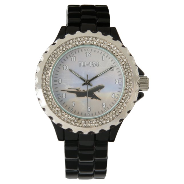 Relógio De Pulso Tu-154 Watch (Frente)