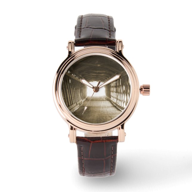 Relógio De Pulso Túnel de luz (Frente)