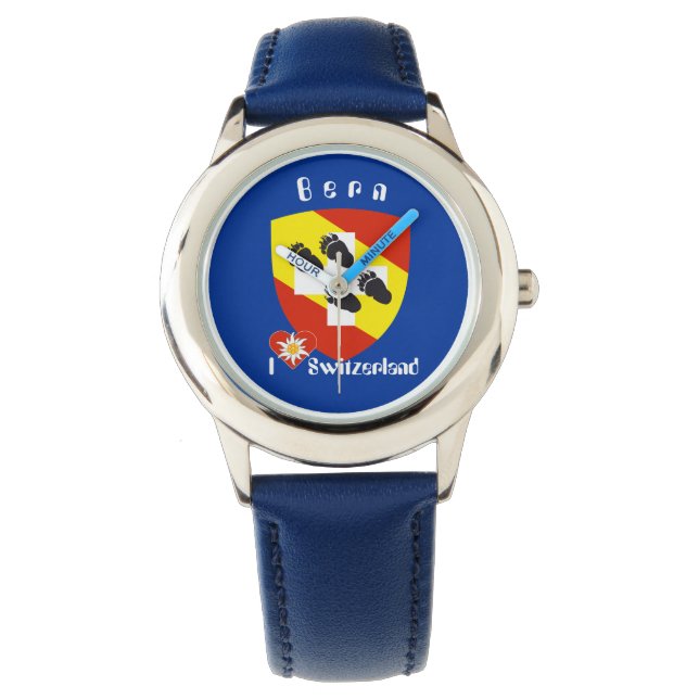 Relógio De Pulso Uhr mit Schweizer-Entwurf Bern die Schweiz (Frente)