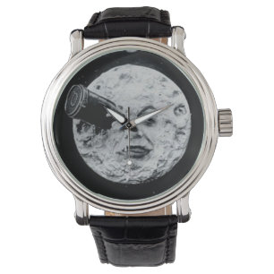 Relógio De Pulso Uma viagem ao filme da Vintage da Lua