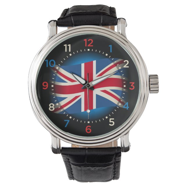 Relógio De Pulso Union Jack Watch (Frente)