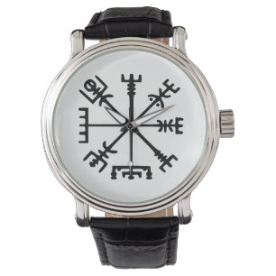Relógio De Pulso Vegvísir (compasso de Viking)