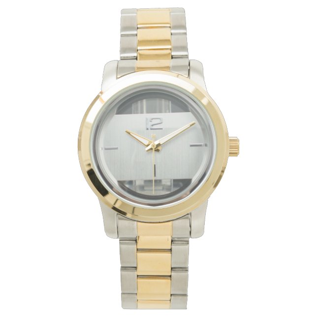 Relógio De Pulso Vigilância Transparente Elegante (Frente)