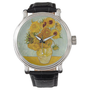 Relógio De Pulso Vincent Van Gogh 12 Girassóis Impressionista