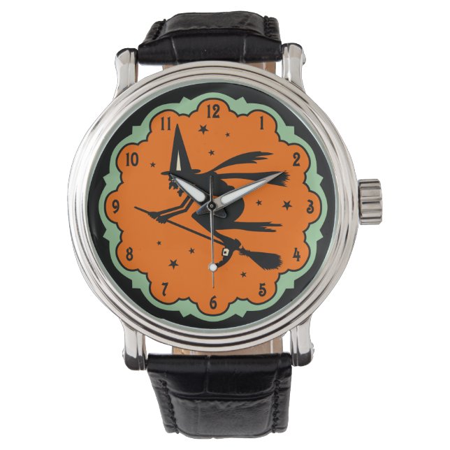 Relógio De Pulso Vintage Halloween Witeen Watch (Frente)